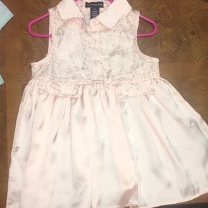 4T Calvin Klein Soft Pink dress